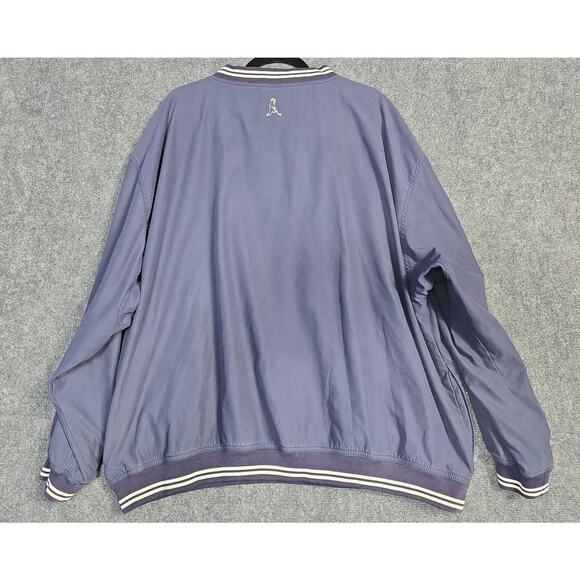 PING Collection Jacket Mens 2XL Blue Pullover Windbreaker Lined Golf Preble-Rish - Picture 3 of 11